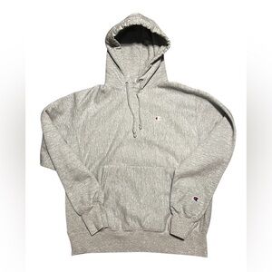 Champion Reverse Weave Hoodie Embroidered C Logo